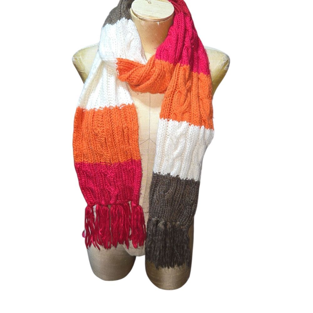 Aeropostale Multicolor Knit Scarf